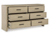 Calmoro Dresser;Gray