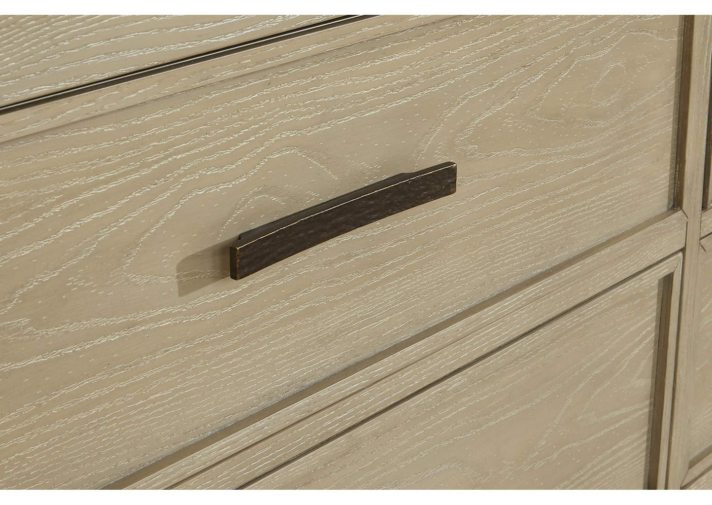 Calmoro Three Drawer Night Stand;Gray