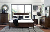 Dantenton King Panel Bedroom Set;Merlot