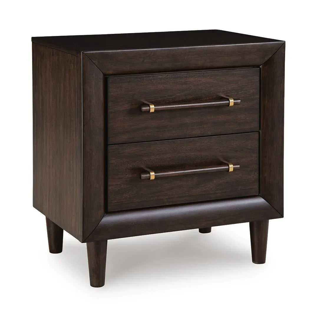 Dantenton Nightstand;Merlot