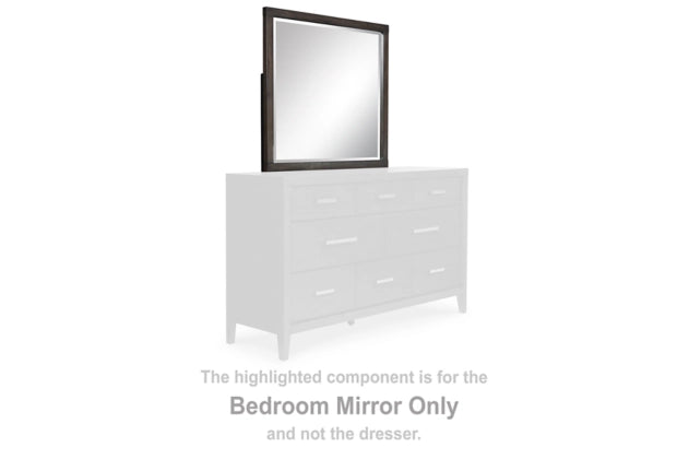 Westonfort Bedroom Mirror;Espresso