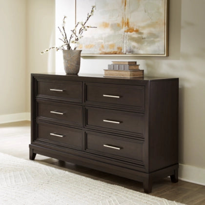 Neymorton Dresser; Dark Grayish Brown