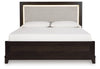 Neymorton King Panel Bed;Grayish Brown