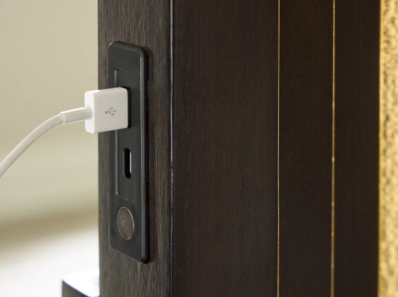 Neymorton King Panel Bed;Grayish Brown