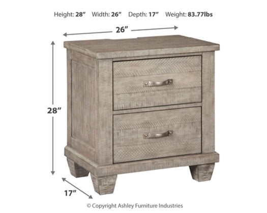 Naydell Two Drawer Night Stand