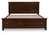 Danabrin Queen Panel StorageBrown