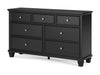 Lanolee Dresser (Black)