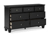 Lanolee Dresser (Black)