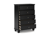 Lanolee 5 Drawer Chest of Drawers