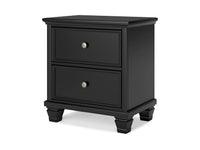 Lanolee 2 Drawer Nightstand