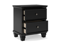 Lanolee 2 Drawer Nightstand
