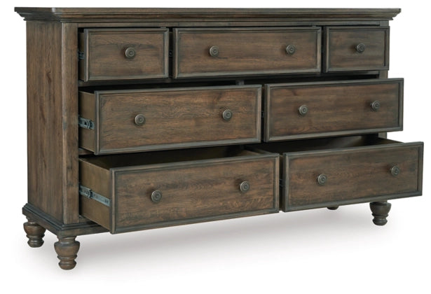 Veramond Dresser;Dark Brown