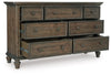 Veramond Dresser;Dark Brown
