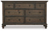 Veramond Dresser;Dark Brown