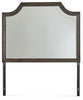 Veramond Bedroom Mirror;Dark Brown