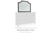 Veramond Bedroom Mirror;Dark Brown