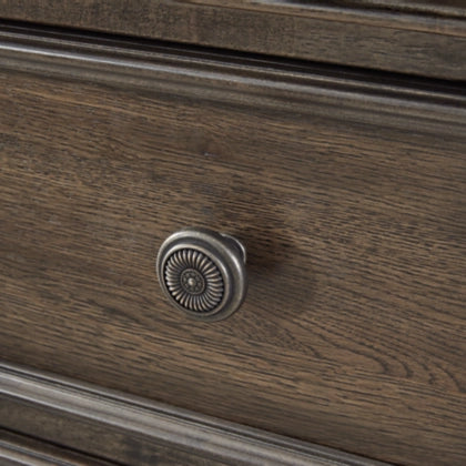 Veramond Dresser;Dark Brown
