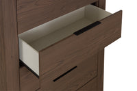 Frost Valley Five Drawer Chest;Brown
