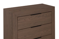 Frost Valley Five Drawer Chest;Brown
