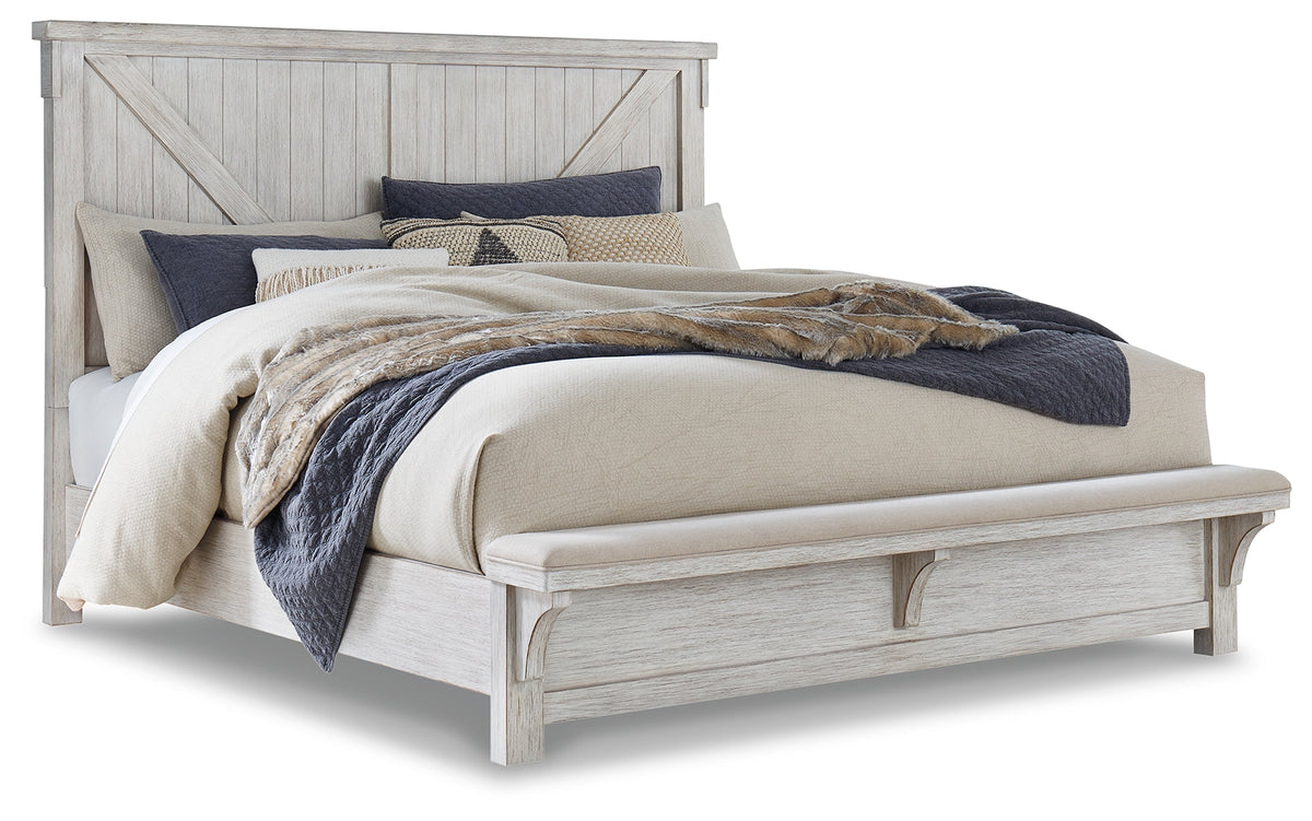 Brashland King Panel Bed – Ashley Furniture - Brunei