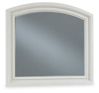 Robbinsdale Dresser and Mirror;Antique White
