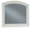 Robbinsdale Dresser and Mirror;Antique White