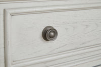 Robbinsdale Dresser and Mirror;Antique White