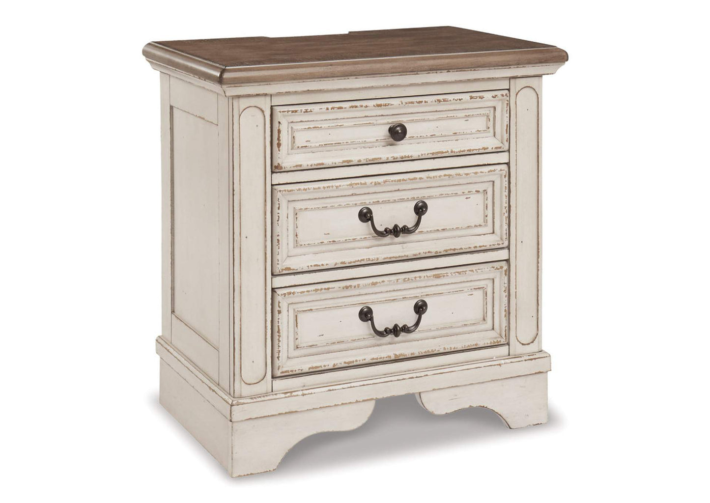 Realyn Queen Bed with Mirrored Dresser and Nightstand - Ashley Furniture - Brunei