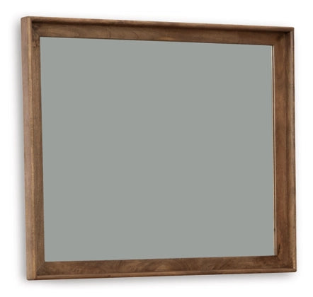 Isanti Bedroom Mirror; Light Brown