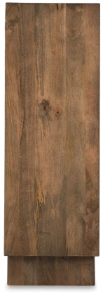 Isanti Five Drawer Chest; Light Brown