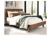 Isanti King Panel Bed; Light Brown