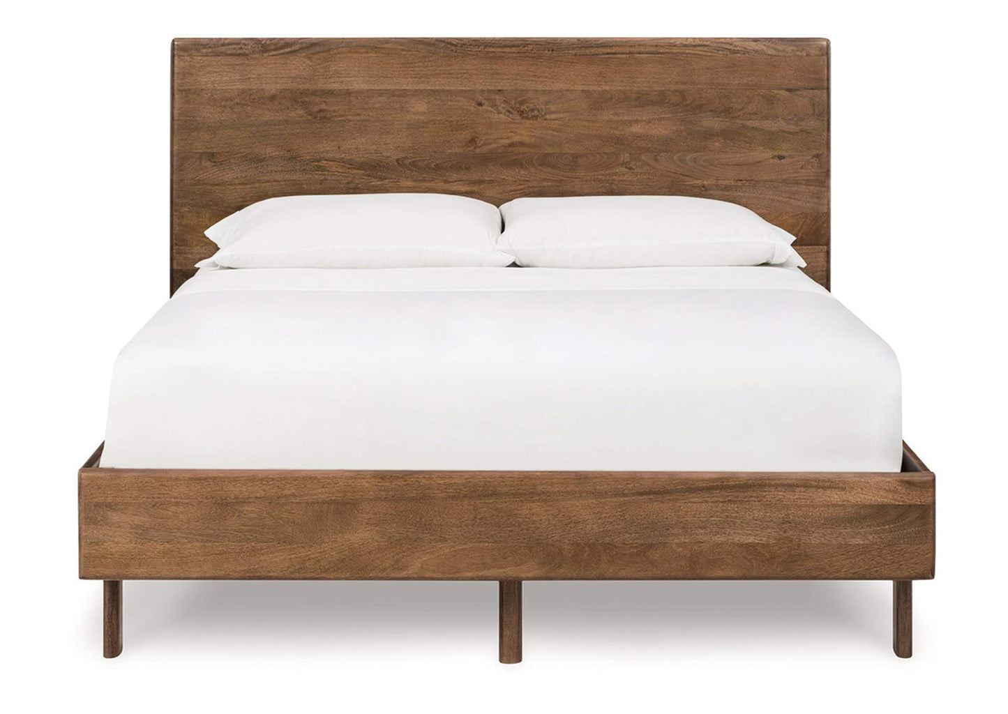 Isanti King Panel Bed; Light Brown