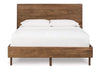 Isanti King Panel Bed; Light Brown