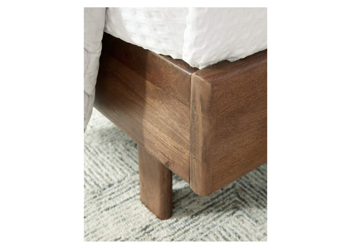 Isanti King Panel Bed; Light Brown