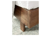 Isanti King Panel Bed; Light Brown