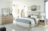 Hennington Queen Bedroom Set;Bisque