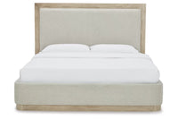 Hennington Queen Upholstered Bed - Ashley Furniture - Brunei