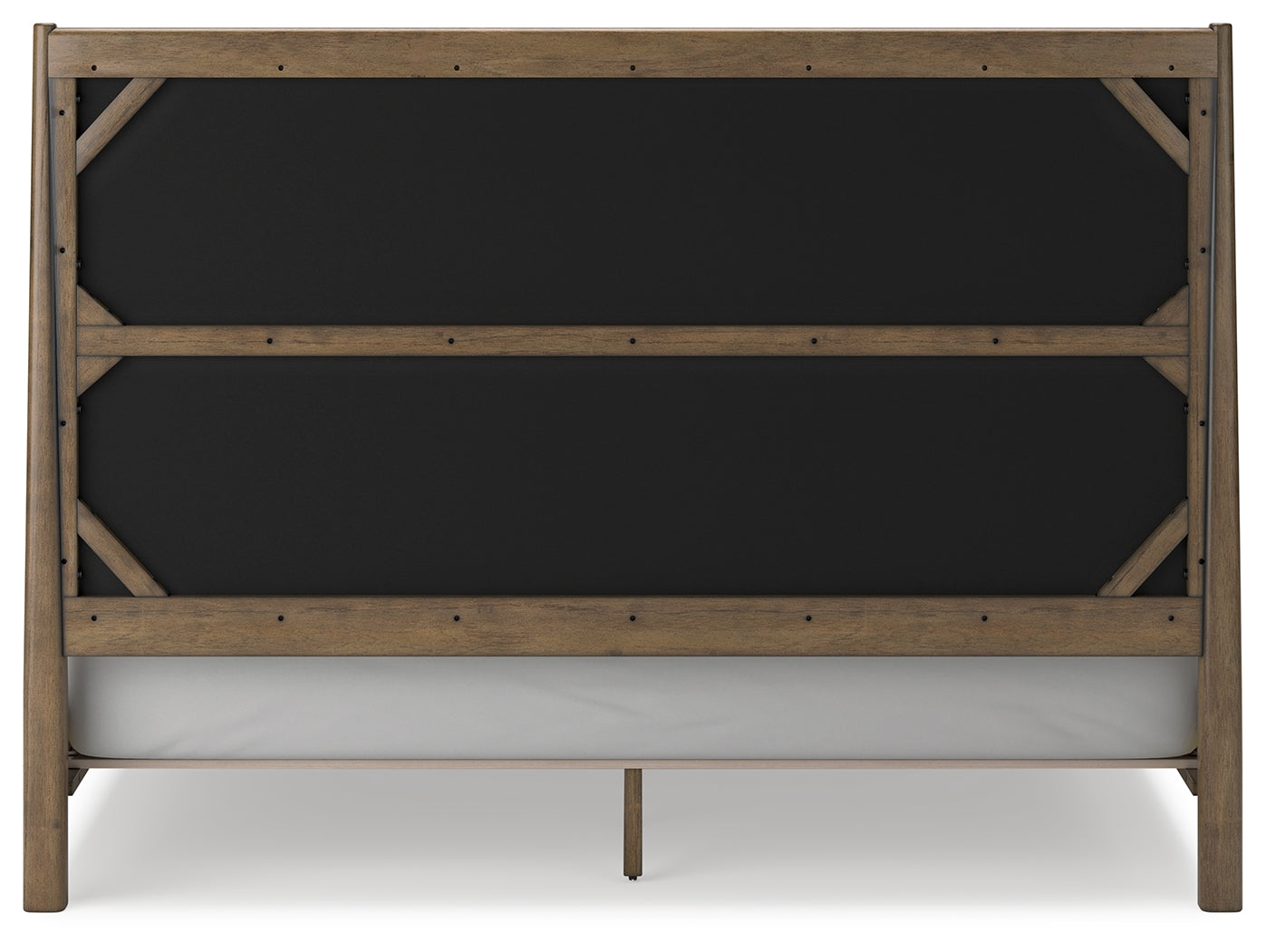 Roanhowe King Upholstered Bed;Brown