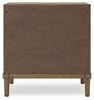 Roanhowe Two Drawer Night Stand
