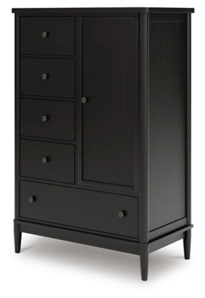 Portdown Door Chest; Black