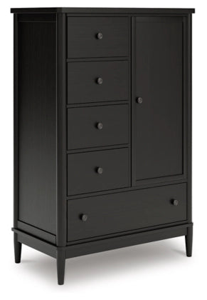 Portdown King Bedroom Set; Black