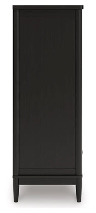 Portdown Door Chest; Black