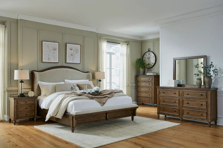 Sturlayne King Bedroom Set; Brown