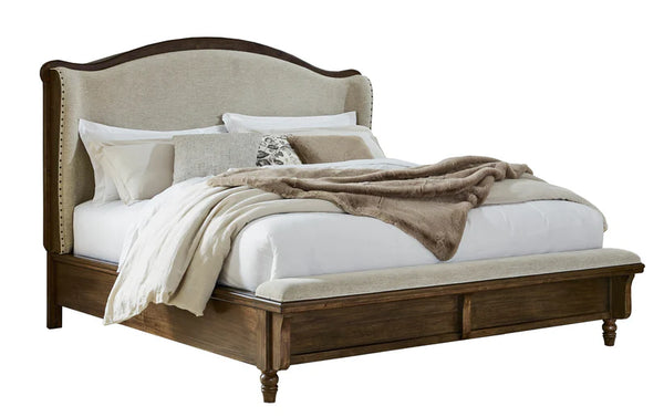 Sturlayne King Panel Bed; Brown
