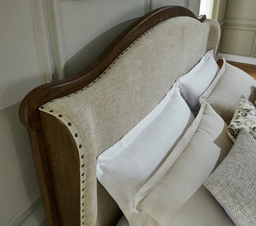 Sturlayne King Panel Bed; Brown