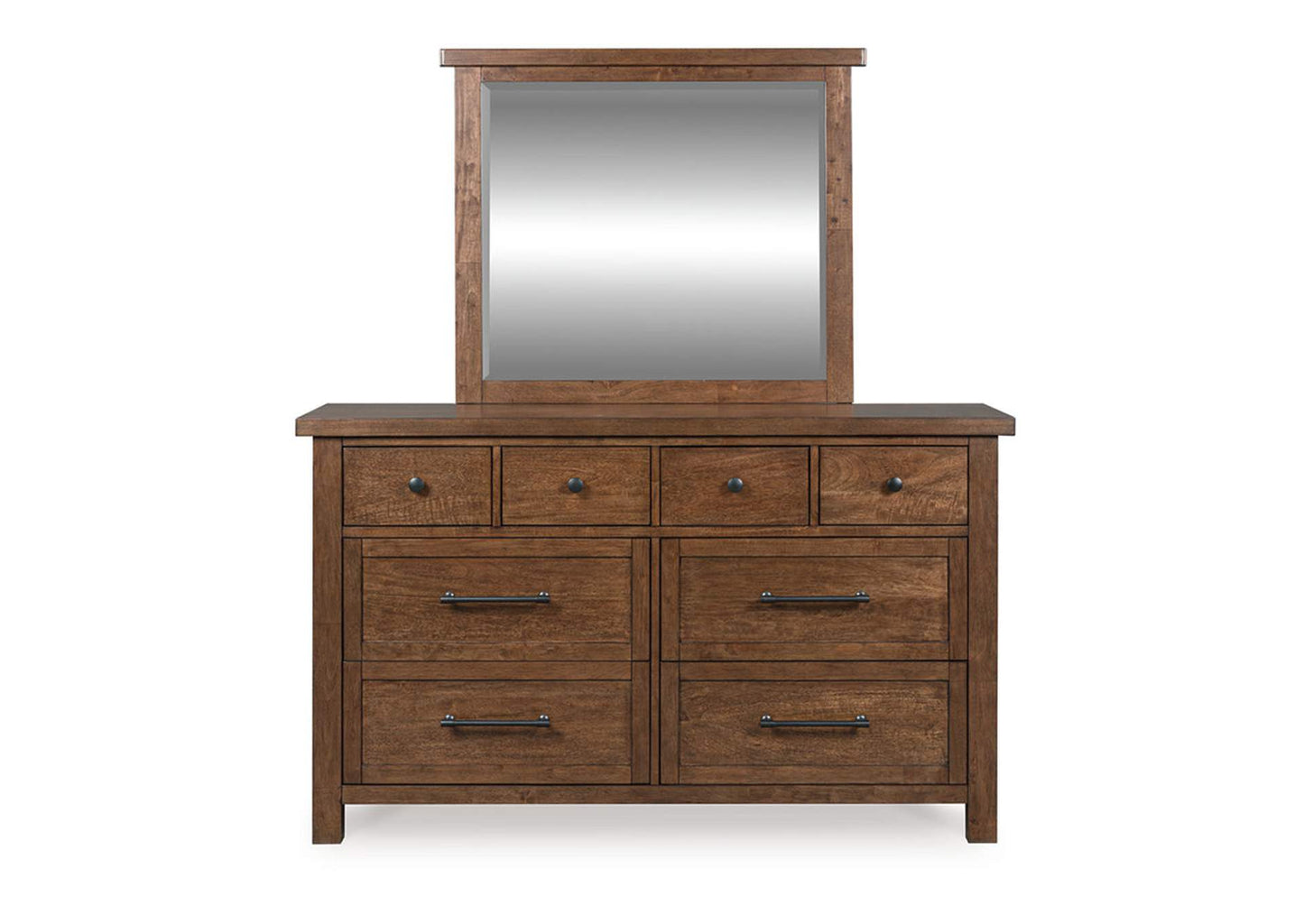 Kristiland Dresser and Mirror;Brown