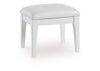 Chalanna Vanity With Stool;White