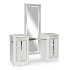 Chalanna Vanity With Mirror; White