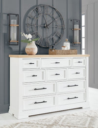 Ashbryn Dresser;WHITE/NATURAL
