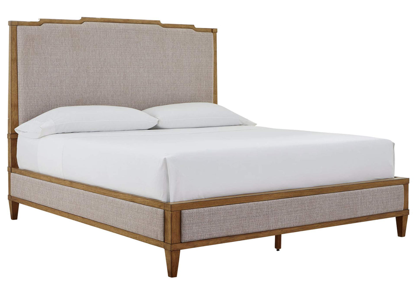 Sharlance King UPH Panel FTBD/Rails/R Slats;GREEN/BROWN